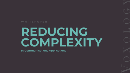 Reducing Complexity In Communications Applications